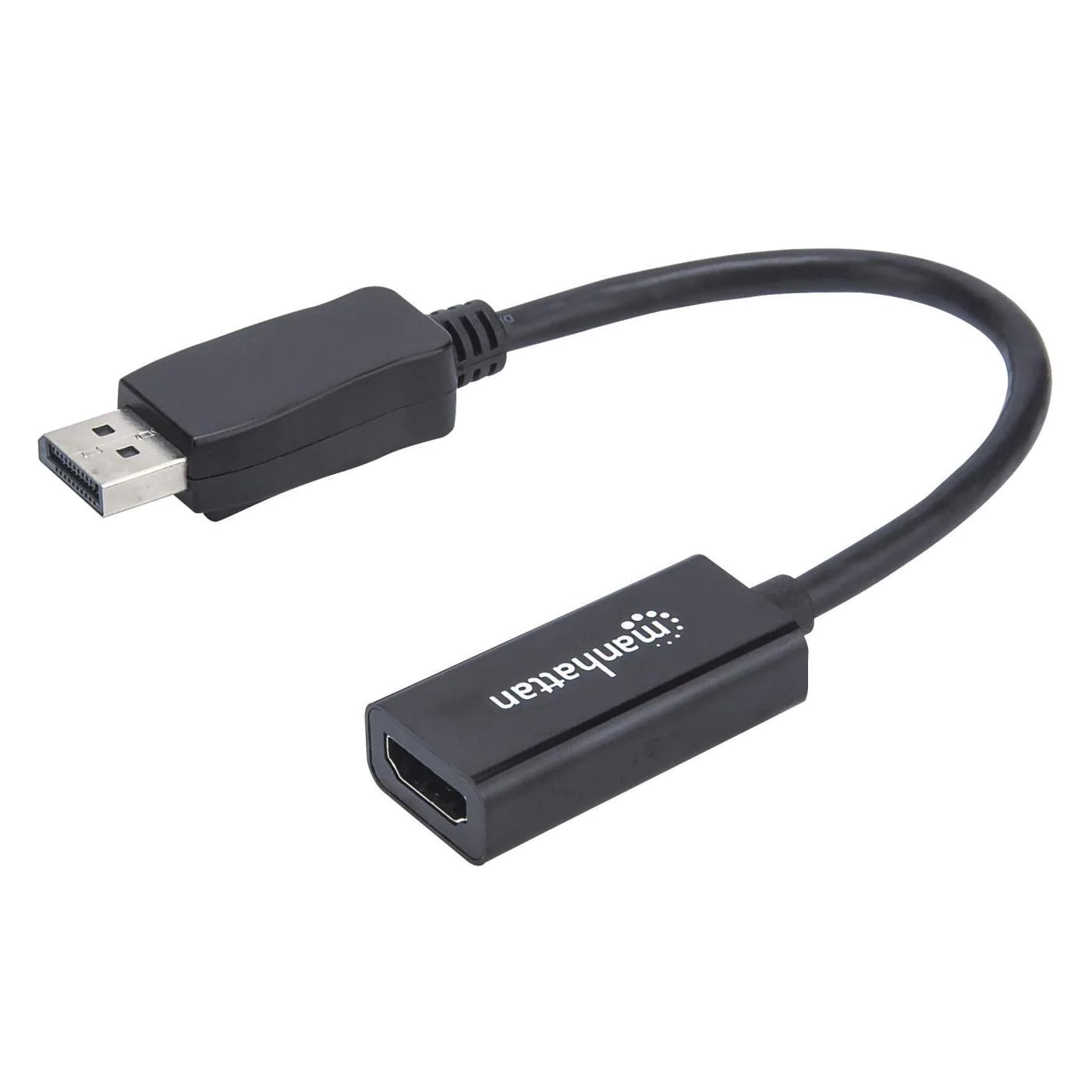 Adaptador DisplayPort a HDMI Manhattan 151634 - 1080P, Cable 15cm Imagen principal del producto