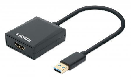 Convertidor USB 3.2 a HDMI Manhattan 153690 - Video 1080P Imagen principal del producto