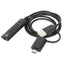 Convertidor USB MANHATTAN 153560 - 1 Puerto, Negro