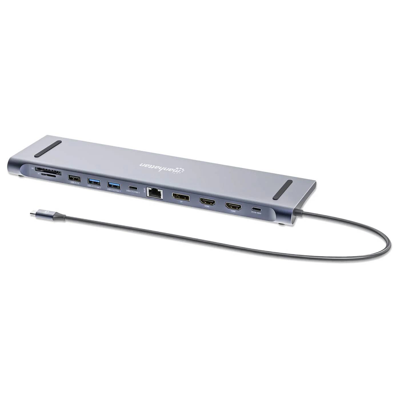 Docking Station Manhattan 190305 USB-C 12 en 1 4K
