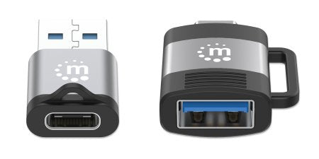 Kit Adaptadores USB-C a USB-A Manhattan 356329 - Bidireccional y Compacto Imagen principal del producto