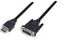 Cable HDMI a DVI-D 24+1 Manhattan 372503 - 1.8m, Dual Link, Negro