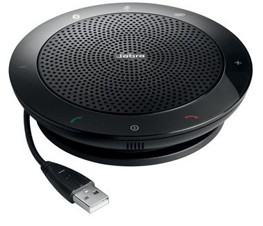Altavoz Jabra SPEAK 510 Negro - Micrófono Omnidireccional para Conferencias