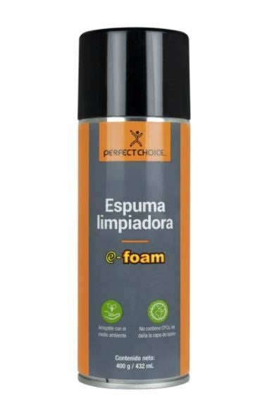 Espuma Limpiadora Perfect Choice E-Foam 400GRS - Equipo Electrónico y Plástico Imagen principal del producto