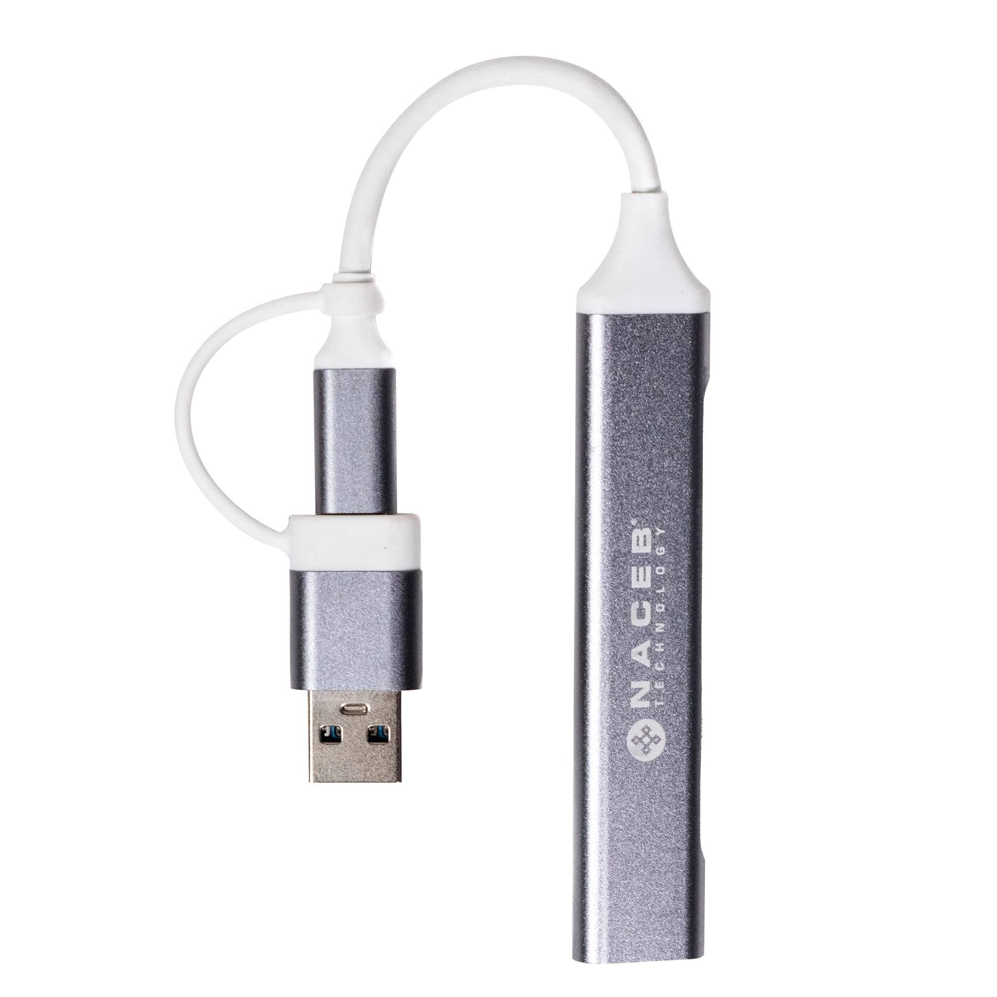 Hub USB Naceb NA-0124 4 Puertos - 1 USB 3.0 y 3 USB 2.0 Imagen principal del producto
