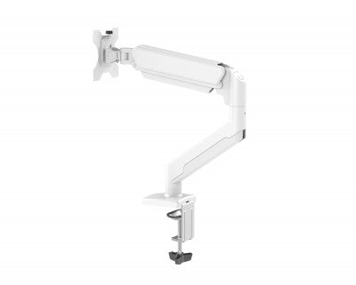 Brazo Articulado Naceb NA-0213 para Monitor - Soporte Ajustable Blanco