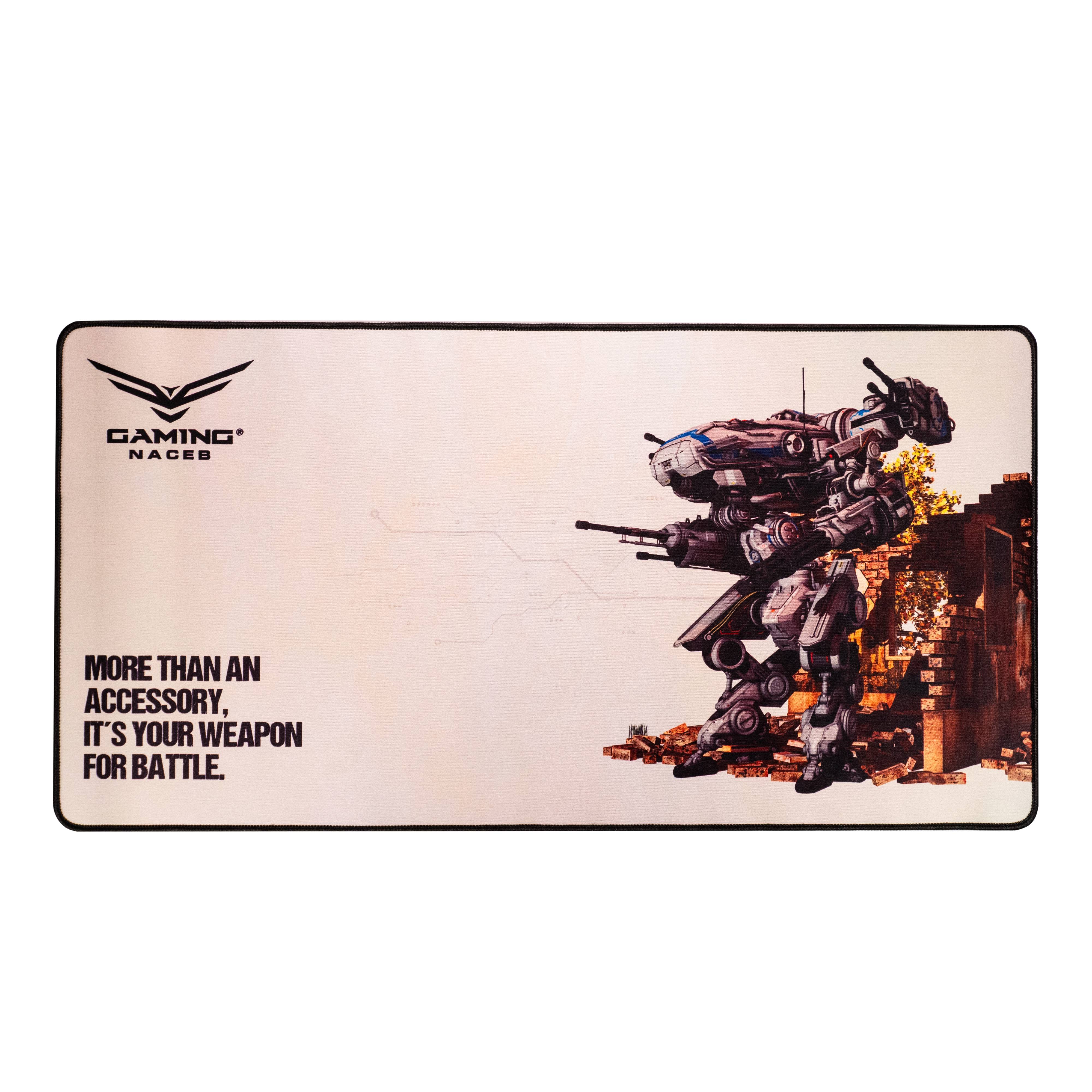 Mousepad Naceb BitBane NA-0978 61x31cm - Gaming de Gran Superficie Imagen principal del producto