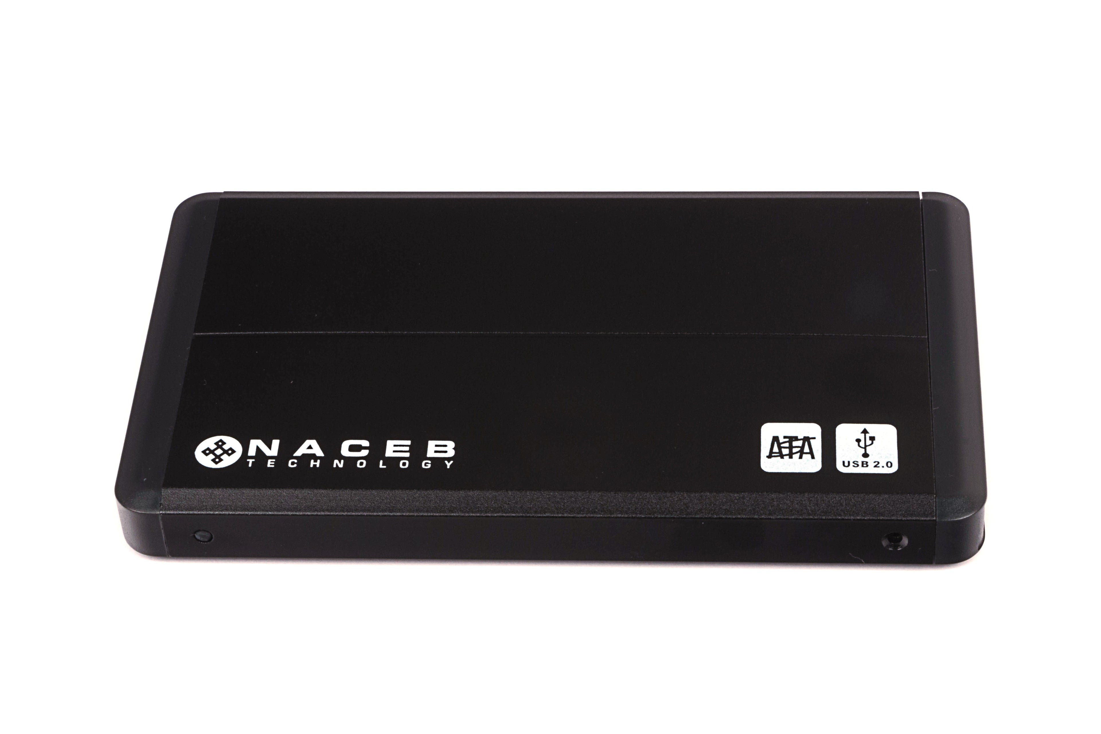 Gabinete Naceb Technology NA-280 para Disco Duro 2.5" - 1TB USB 2.0 Negro