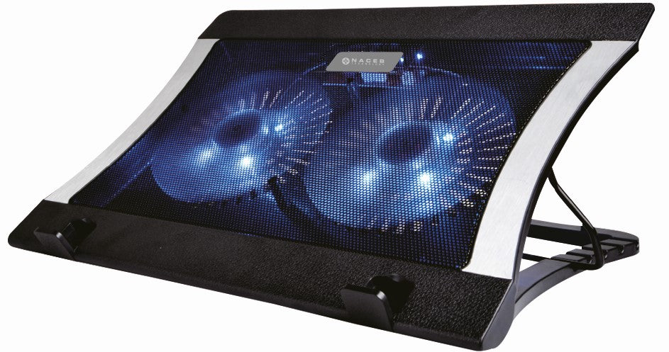 Base Enfriadora Naceb Technology NA-636 - Universal, Silenciosa y Compacta