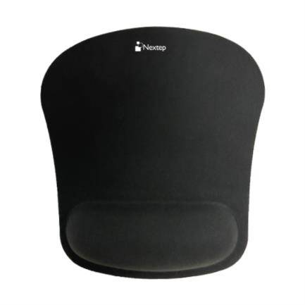 Mouse Pad Nextep NE-418R Negro - Gel con Descansa Muñecas Memory Foam