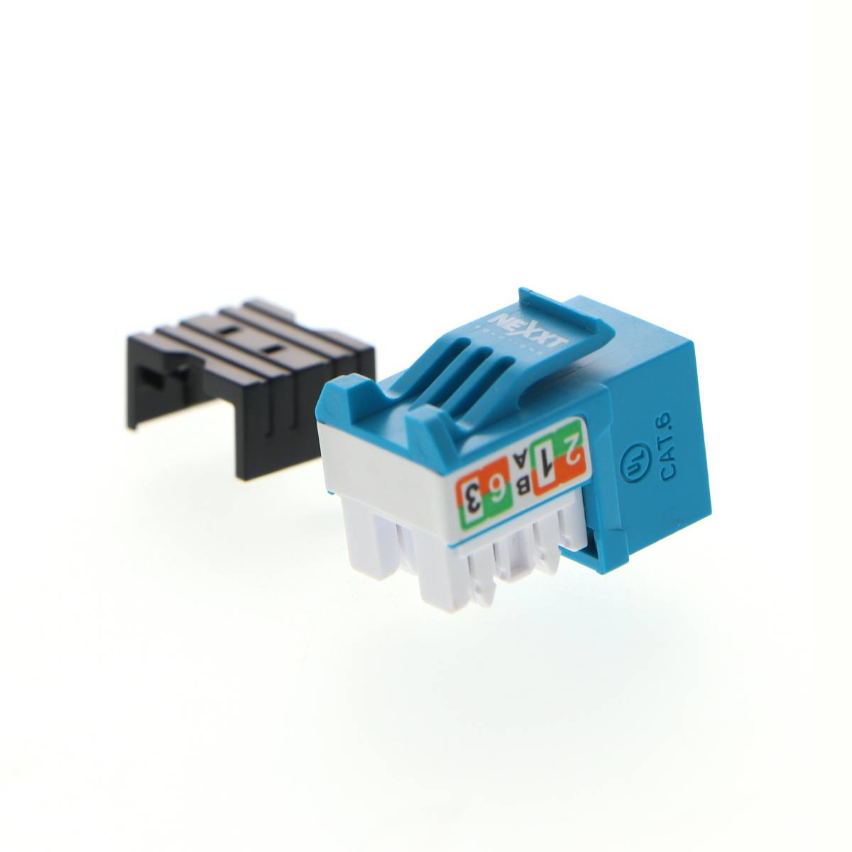 Jack Nexxt AW121NXT22 RJ45 Cat6 sin Blindaje - Tipo 110 Azul