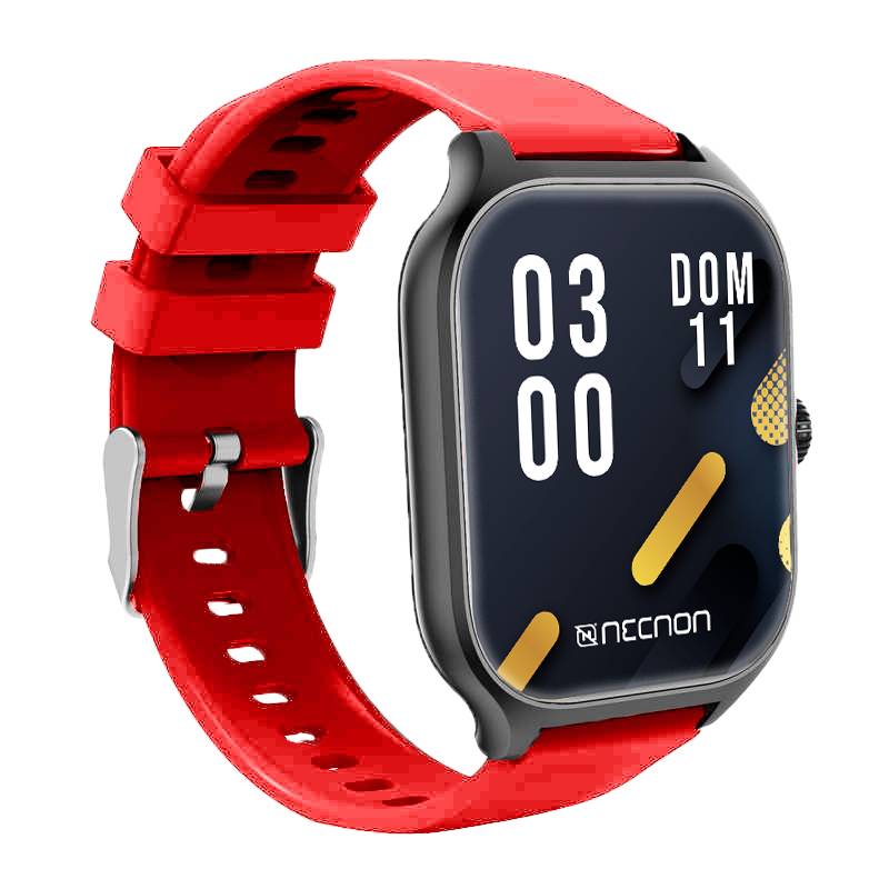 Smartwatch Necnon NSW-101 2.01" IP67 - Bluetooth 5.0, Monitor Cardíaco y Calorías