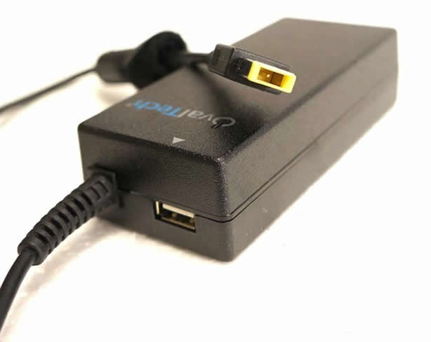 Cargador Ovaltech 65W para Laptop Lenovo 20V 3.25A - Puerto USB Imagen principal del producto