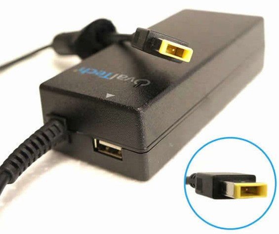 Adaptador OvalTech 20V/4.62AH para Laptop - Carga Rápida + Puerto USB