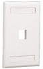 Placa de Pared PANDUIT NK1FWHY Blanca - Compatible con Sistemas de Cableado