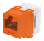 Jack RJ-45 PANDUIT CJ688TGOR - Conector Naranja profesional