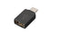 Adaptador USB PLANTRONICS 85Q48AA - Tipo C, Negro