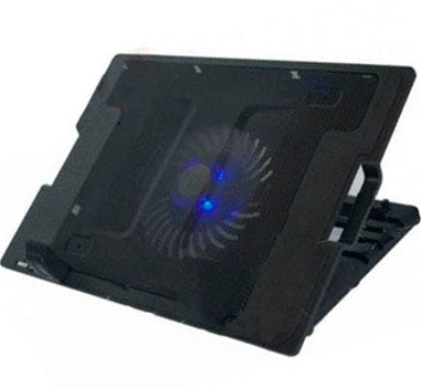 Base Enfriadora BROBOTIX 917140 - LED, 5 Ángulos Ajustables, 9-17 Pulgadas