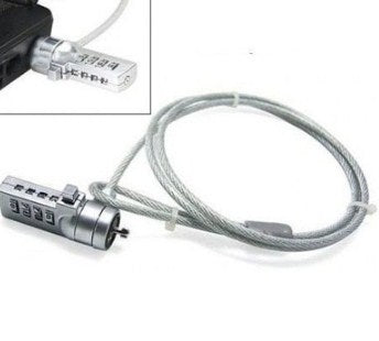 Candado de Combinación BROBOTIX 128899 - Seguridad K-Slot para Laptops Imagen principal del producto