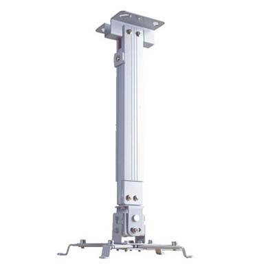 Soporte de Proyector BROBOTIX 577012 - Extensible 70-120 cm, 10 kg, Blanco