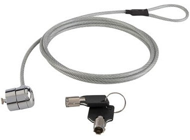 Candado BROBOTIX 235497 K-SLOT MicroSaver para Laptops - Acero, Llave Segura