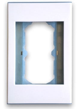 Tapa Faceplate 2 Paneles BROBOTIX 938283 - Ensamble a Presión, Línea Elite