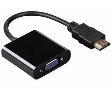 Convertidor HDMI a VGA Brobotix 110910N - Adaptador 24.5cm Negro