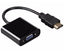 Convertidor HDMI a VGA Brobotix 110910N - Adaptador 24.5cm Negro