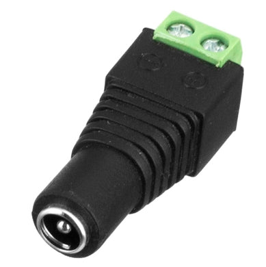 Adaptador Jack DC Hembra BROBOTIX 170120 - Conector Tipo Jack Negro