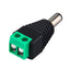 Adaptador Jack BROBOTIX 170144 - Plug VCD Macho, Negro, Cobre