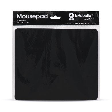 Mouse Pad BROBOTIX 497264 Ultra Delgado 25x25 cm - Negro con Bolsa Imagen principal del producto
