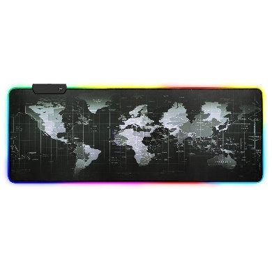 MousePad Gamer Brobotix 651329 - Planisferio Iluminado