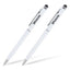 Pluma Stylus Tablet Duopk BROBOTIX 6000397 - Blanco, Precisión Táctil