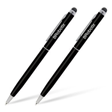 Pluma Stylus Tablet Duopk N BROBOTIX 6000403 - Negro Preciso Imagen principal del producto
