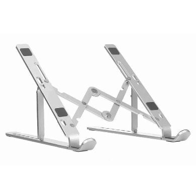 Soporte de Aluminio BROBOTIX 263564 - Plegable, 7 Ángulos Ajustables para Laptop y Tablet Imagen principal del producto