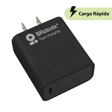 Cargador Brobotix 6006627 USB Tipo C 20W - Carga Rápida V3.0 Imagen principal del producto
