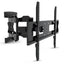 Soporte para TV Brobotix 6007808 - Articulado Doble Brazo 30-85 Pulgadas, 70kg