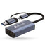 Convertidor USB a RJ45 BROBOTIX 406511 - Dual Gigabit USB 3.0 y USB-C