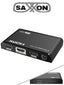 Divisor HDMI Saxxon LKV312HDR-V2.0 4K - 1 Entrada 2 Salidas Full HD