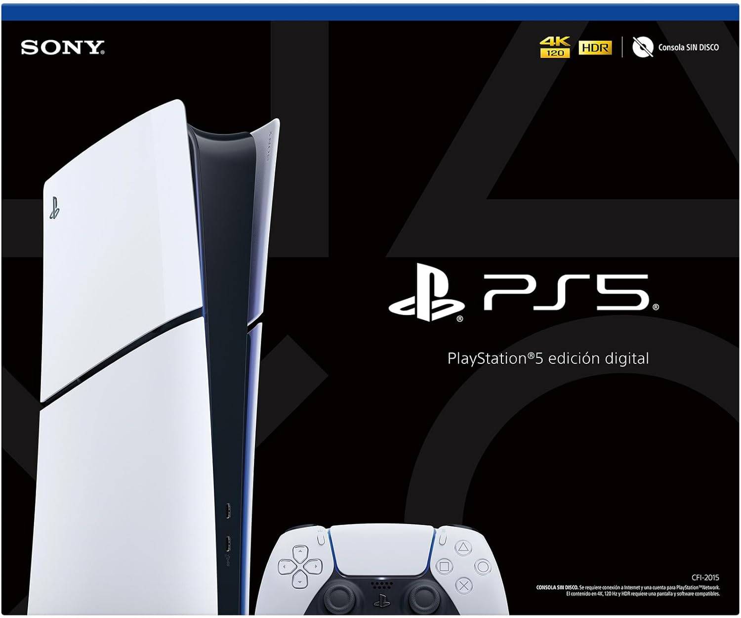 Consola PlayStation 5 Slim Edición Digital - Versión Internacional Sony