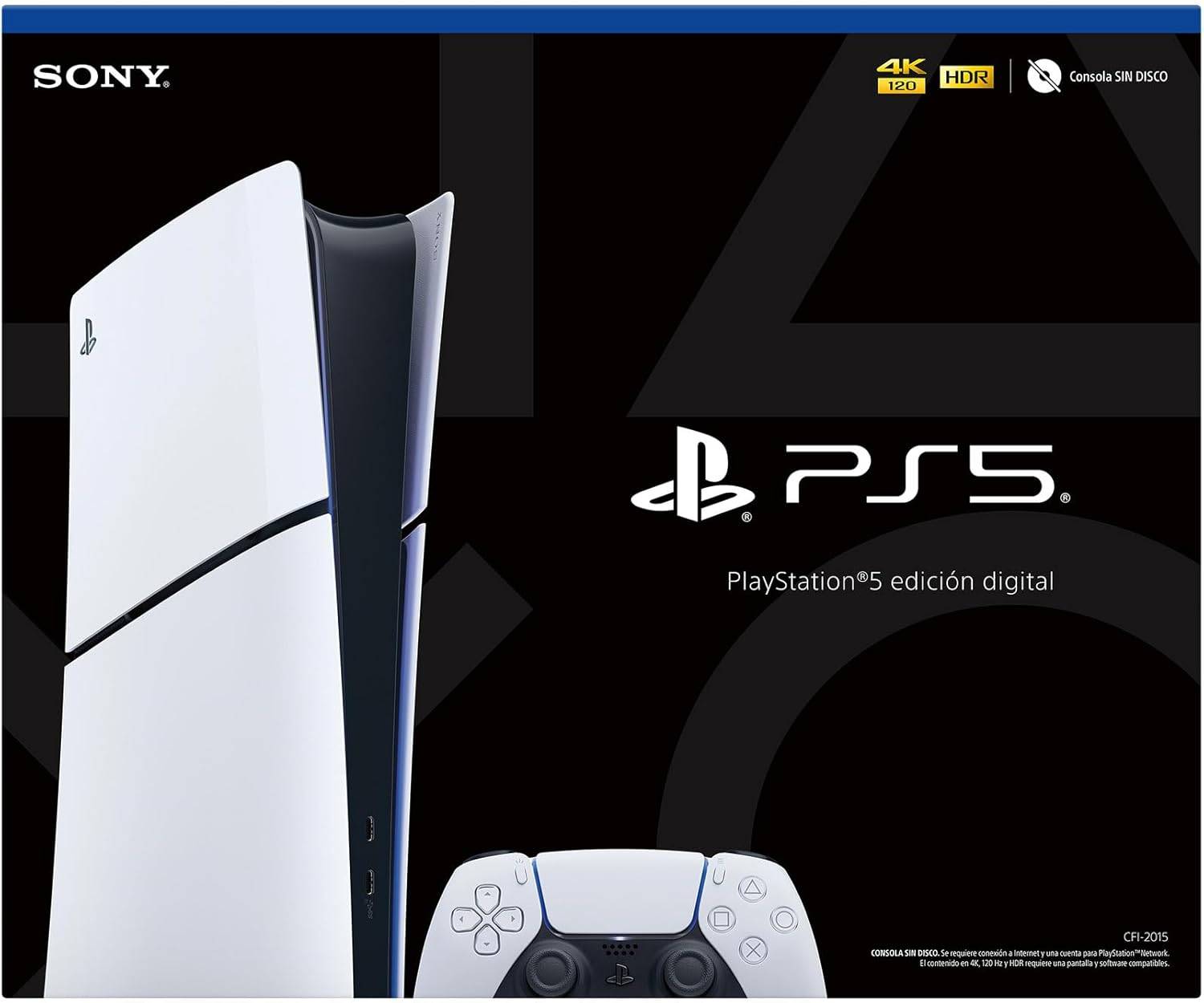 Consola PlayStation 5 Slim Edición Digital - Versión Internacional Sony Imagen principal del producto