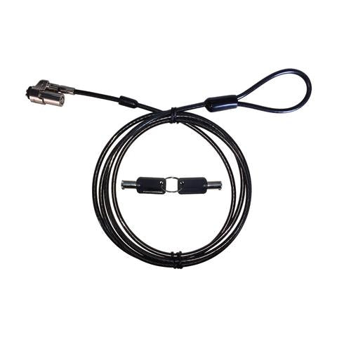 Candado TECHZONE TZNK701 para Laptop - Cable 1.8m tipo T V-Bar Imagen principal del producto