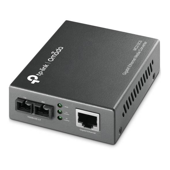 Convertidor Multimedia TP-LINK MC210CS Gigabit - Fibra hasta 15km Imagen principal del producto