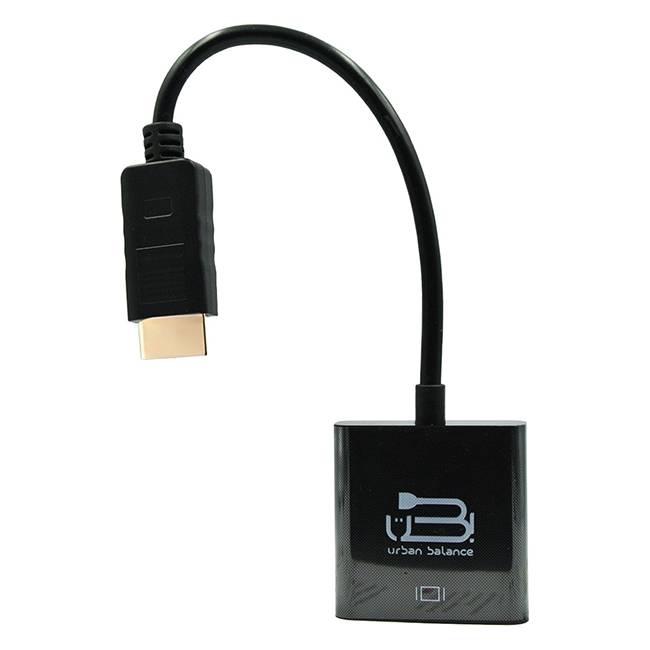 Adaptador HDMI a VGA Urban Balance 1080P - Convertidor Full HD Imagen principal del producto