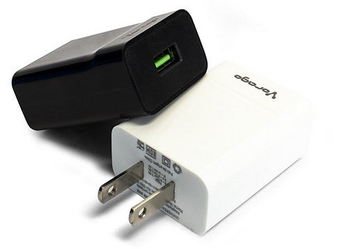 Cargador VORAGO AU-302-WH Blanco - Fast Charge 2.4A