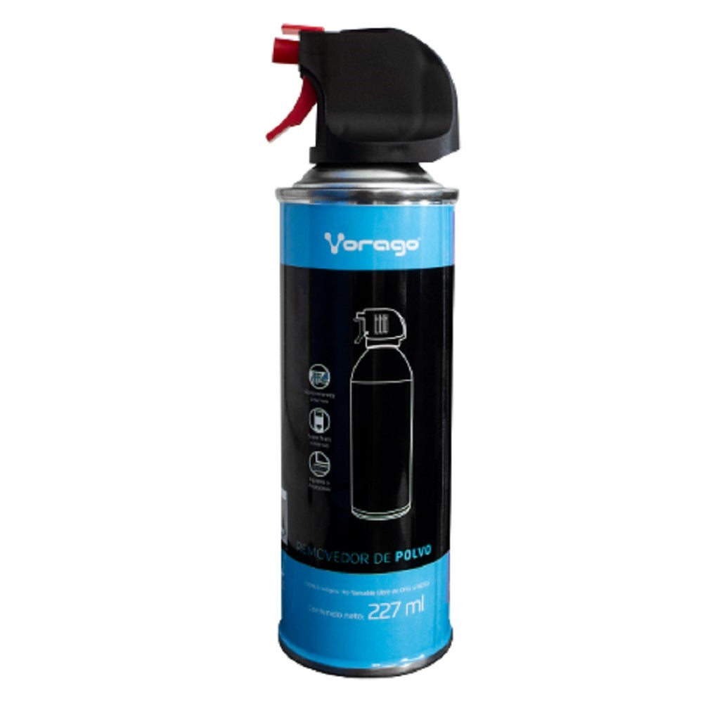 Aire Comprimido Vorago CLN-106 227ml - Limpieza Profesional de Equipos Imagen principal del producto