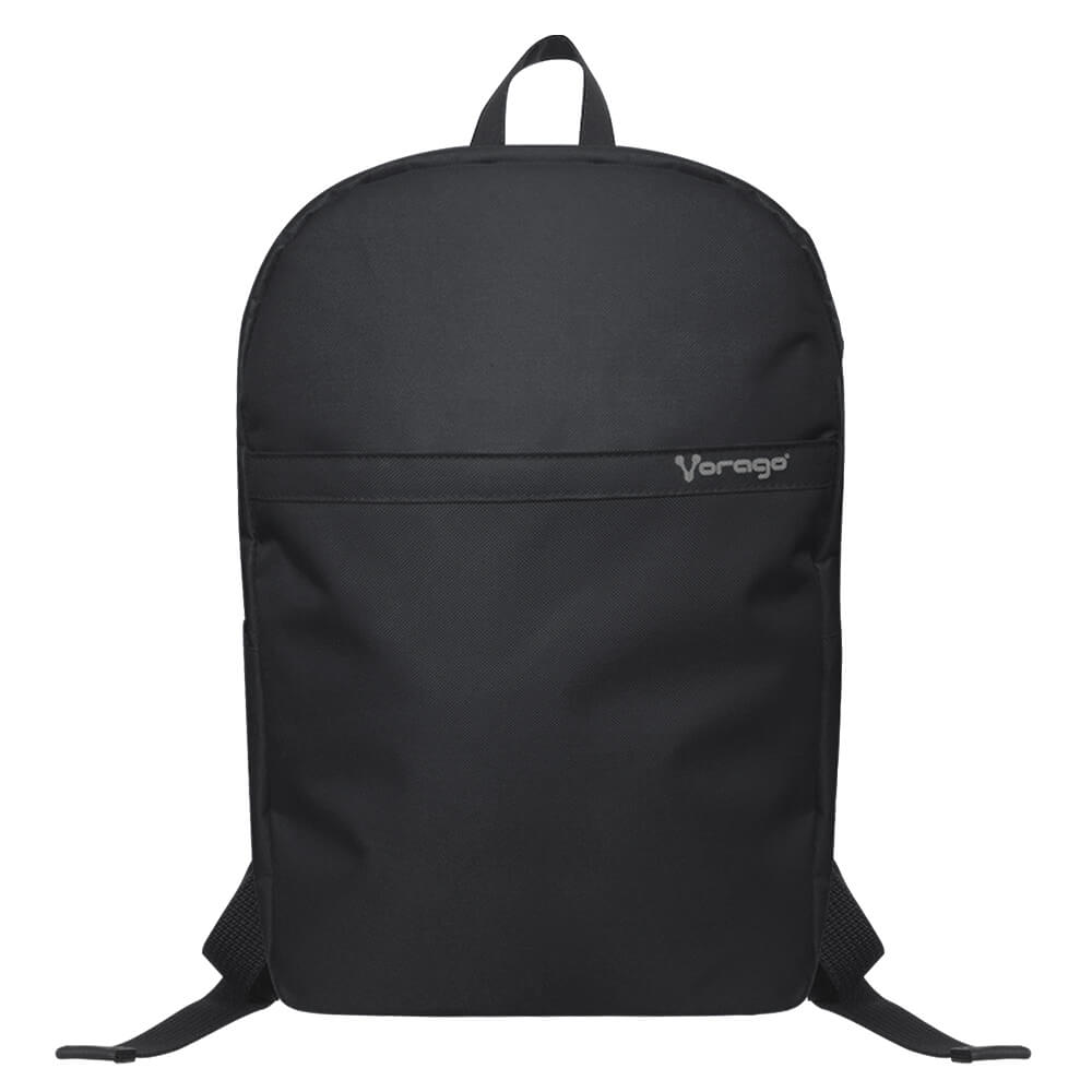 Mochila VORAGO BP-100 15.6 pulgadas - Poliéster Resistente, Negro