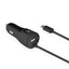 Cargador micro USB VORAGO AU-303 - 2.4A, Carga rápida, Negro
