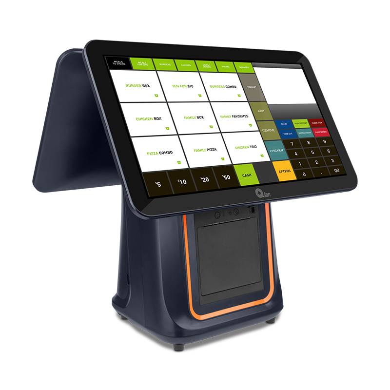 Terminal POS Qian QOS-A09TC-02 - Doble Pantalla Táctil 15.6" con Impresora Térmica