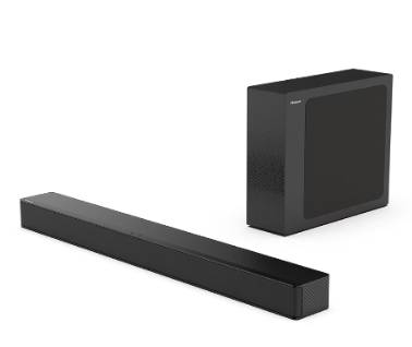 Barra de Sonido Hisense HS2100 2.1 - Subwoofer Bluetooth Imagen principal del producto